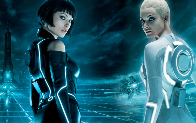 Обои картинки фото трон, наследие, кино, фильмы, tron, legacy, девушки