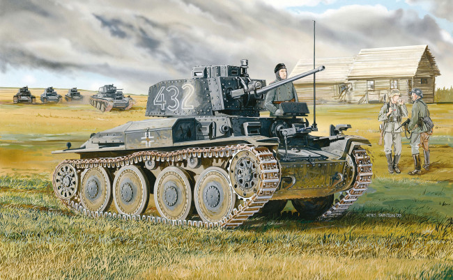 Обои картинки фото рисованное, армия, танки, поле