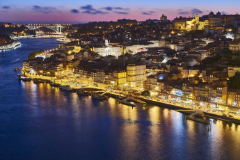 Картинка porto+-+portugal города порту+ португалия панорама