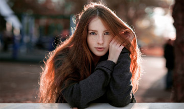 Картинка девушка девушки -unsort+ рыжеволосые+и+другие ekaterina voronina екатерина воронина модель