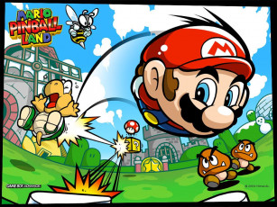 Картинка mario pinball land видео игры