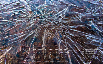 Картинка календари природа лед