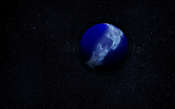 Картинка космос земля планета звезды