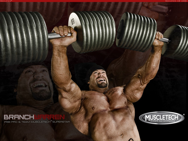Обои картинки фото muscletech, бренды, branch, warren