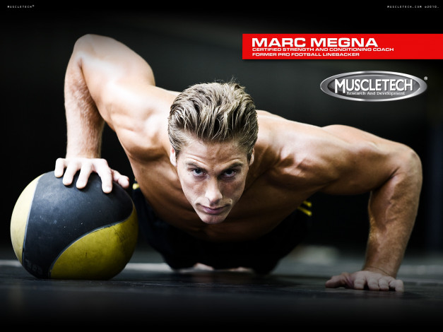 Обои картинки фото muscletech, бренды, marc, megna