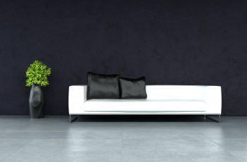 Картинка 3д+графика realism+ реализм stylish interior подушки couch modern design современный дизайн стильный интерьер стулья вазы диван pillows chair vase