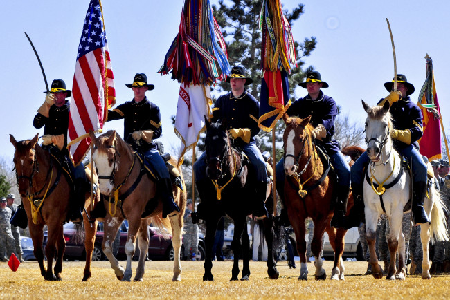 Обои картинки фото cavalry honor, оружие, армия, спецназ, история, кавалерия, сша