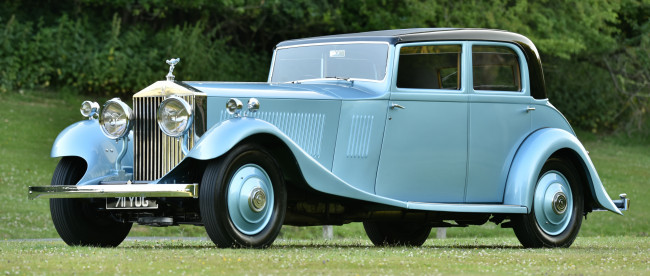 Обои картинки фото rolls-royce phantom ii continental 711yug 1933, автомобили, классика, ii, phantom, rolls-royce, 1933, continental, 711yug