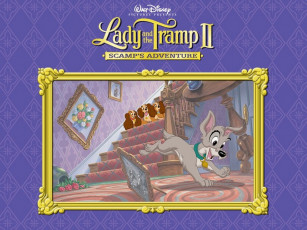 Картинка мультфильмы lady and the tramp ii scamp`s adventure