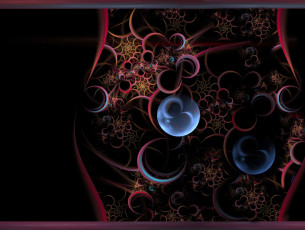 Картинка 3д графика fractal фракталы узор фон фрактал