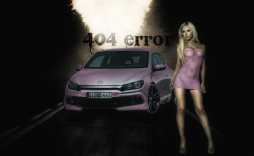 Картинка автомобили авто девушками девушки дорога лес темнота eror 404