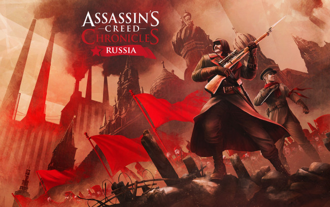 Обои картинки фото assassin`s creed chronicles,  russia, видео игры, action, боевик, assassin's, creed, chronicles, russia