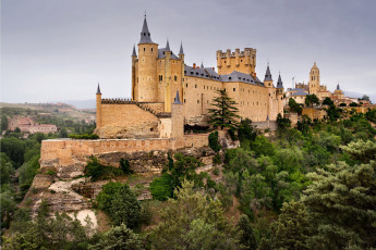 обоя alcazar castle, segovia, spain, города, замки испании, alcazar, castle