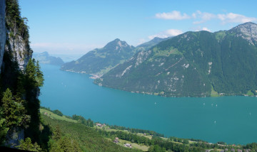 Картинка швейцария эмметтен природа реки озера горы озеро