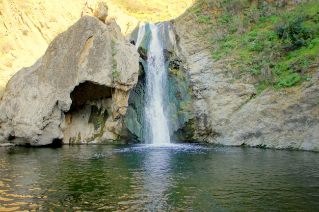Обои картинки фото california, malibu, природа, водопады, водопад