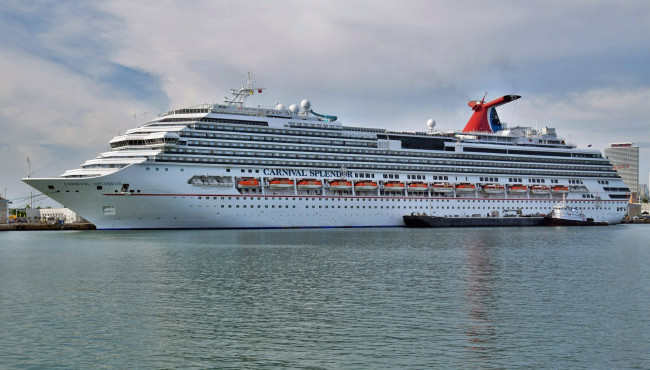 Обои картинки фото carnival splendor, корабли, лайнеры, круиз, лайнер