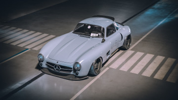 Картинка автомобили 3д mercedes-benz 300sl