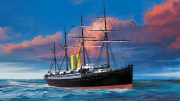 Картинка корабли рисованные ormuz 1886