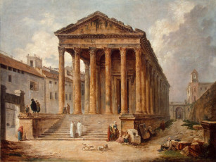 Картинка hubert robert рисованные