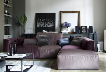 Картинка интерьер гостиная стиль дизайн диван arketipo
