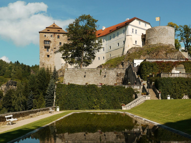 Обои картинки фото карловы, вары, города, дворцы, замки, крепости, Чехия