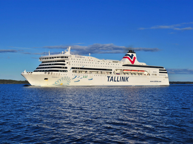 Обои картинки фото корабли, лайнеры, tallink, victoria