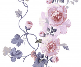 Картинка векторная+графика цветы+ flowers лепестки цветы фон