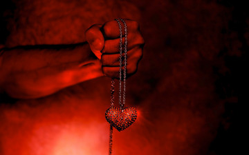 Картинка праздничные день+святого+валентина +сердечки +любовь сердце рука кулак