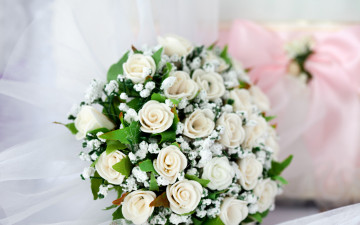 Картинка разное ремесла +поделки +рукоделие розы цветы букет свадьба roses flowers bouquet wedding