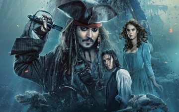 обоя кино фильмы, pirates of the caribbean,  dead men tell no tales, pirates, of, the, caribbean, dead, men, tell, no, tales
