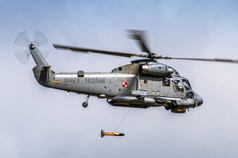 Картинка kaman+sh-2g+`super+seasprite` авиация вертолёты вертушка