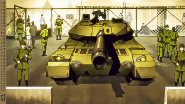 Картинка календари аниме солдат танк