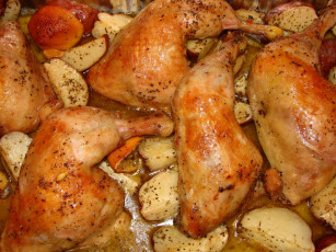 Картинка еда мясные+блюда греческая кухня курица