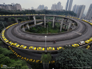 обоя china, разное, транспортные, средства, магистрали