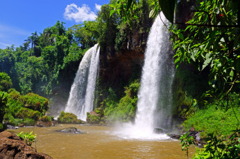 Картинка аргентина игуасу природа водопады водопад
