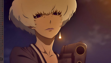Картинка календари аниме женщина оружие взгляд