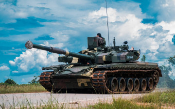 Картинка oplot-t+ т-84 техника военная+техника современные танки таиланд королевская армия таиланда т84 украинский танк