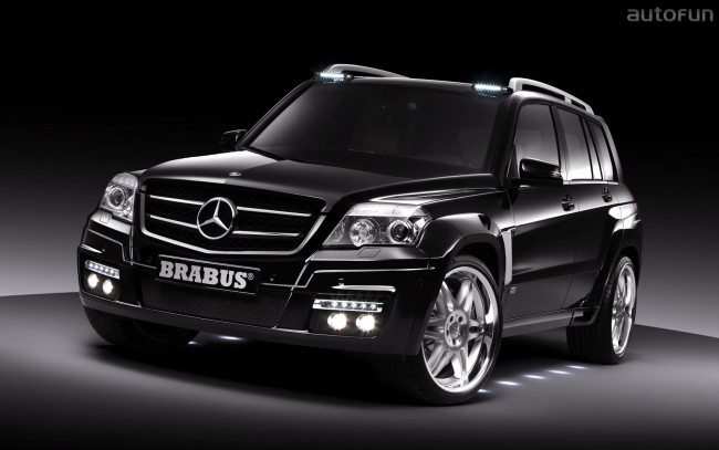 Обои картинки фото brabus, glk, widestar, автомобили