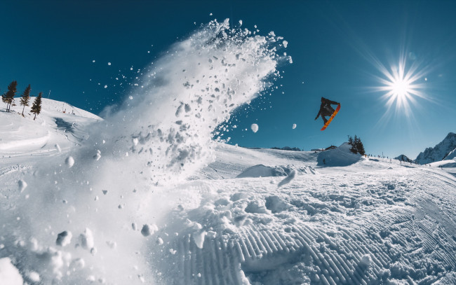 Обои картинки фото спорт, сноуборд, switzerland, freestyle, snowboard