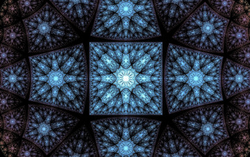 Картинка 3д+графика фракталы+ fractal фрактал сеть