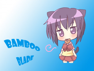обоя аниме, bamboo, blade