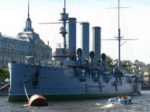Картинка cruiser aurora st petersburg russia корабли крейсеры линкоры эсминцы