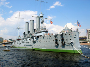обоя cruiser, aurora, st, petersburg, russia, корабли, крейсеры, линкоры, эсминцы