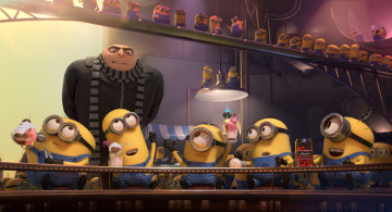 Картинка despicable me мультфильмы миньоны гадкий Я 2 мороженое gru minions