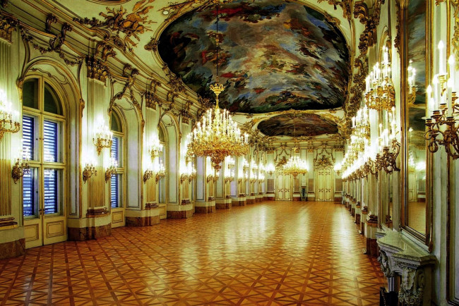 Обои картинки фото schonbrunn palace, интерьер, дворцы,  музеи, schonbrunn, palace