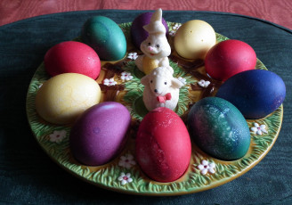 Картинка праздничные пасха яйцо марципан тарелка
