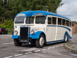 Картинка 1948+leyland+tiger+pa1+duple+bluebird+northern+scottish+npa197 автомобили автобусы общественный транспорт автобус