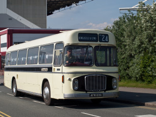 Картинка 1969+bristol+relhecw+crosville+crg102 автомобили автобусы общественный транспорт автобус