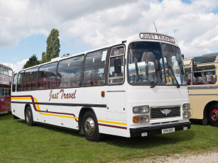 Картинка 1979+aec+relianceplaxton+just+travel+of+york автомобили автобусы общественный транспорт автобус