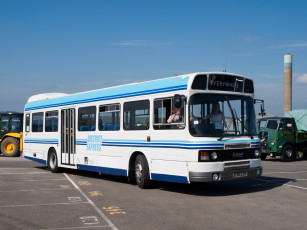 Картинка 1984+leyland+national+ex+british+airways автомобили автобусы общественный транспорт автобус
